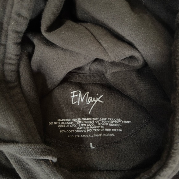 Rare Ella Mai 10 Summer Records 2019 Debut Tour Concert Large Merch Hoodie - Picture 8 of 8